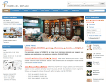 Tablet Screenshot of farmaciatonale.it